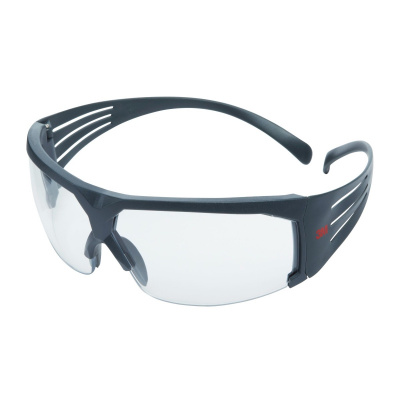 Okulary ochronne SecureFit™ bezbarwne - szara oprawka SF601RAS 3M