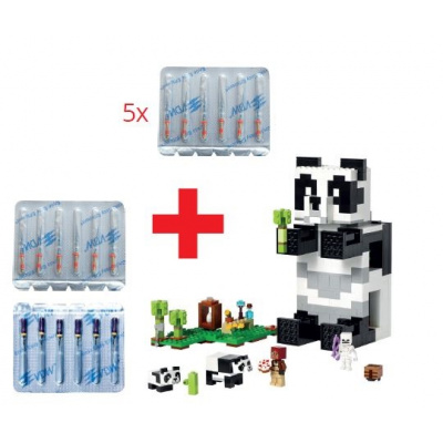 5x Pilniki Reciproc Blue R25/25mm op. 6szt + Pilniki Reciproc Blue* (rozmiar R25/25mm) op. 6 szt. + 1x C-pilot 10/25mm*- *gratisy dosyłane przez firmę VDW+ zestaw klocków LEGO za 1 zł
