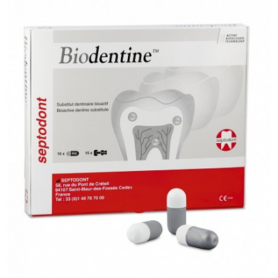 Biodentine (15 kapsułek + 15 dozowników z płynem) Septodont