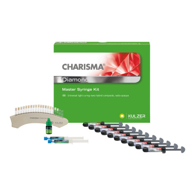 Charisma Diamond Master Kit 10 × 4 g+ Gluma 2Bond 4 ml