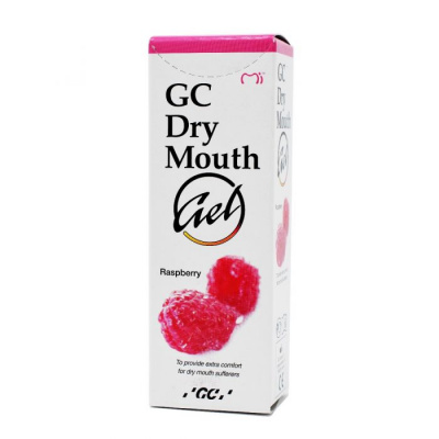 Dry Mouth Gel malina 40 g 003226 GC - żel na suchość jamy ustnej
