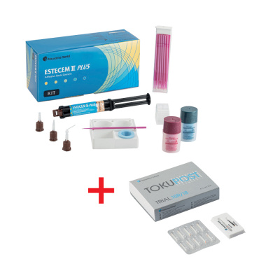 Zestaw Estecem II Plus Kit Universal + Tokupost Trial Kit Tokuyama Dental