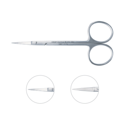 Nożyczki chirurgiczne Iris - proste, 11,5 cm DEHP 9791005
