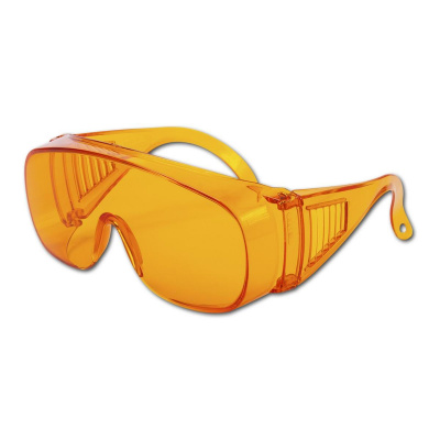 Okulary ochronne pomarańczowe transparentne regulowane 9793252 Henry Schein