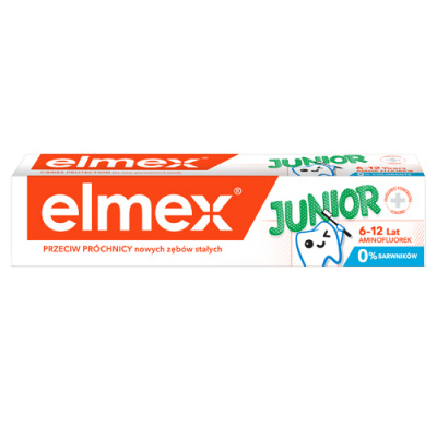 Pasta do zębów dla dzieci z Aminofluorkiem (6-12 lat) 75 ml 61009859 Elmex