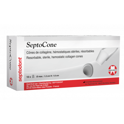 Septocone stożek kolagenowy 10 szt. Septodont